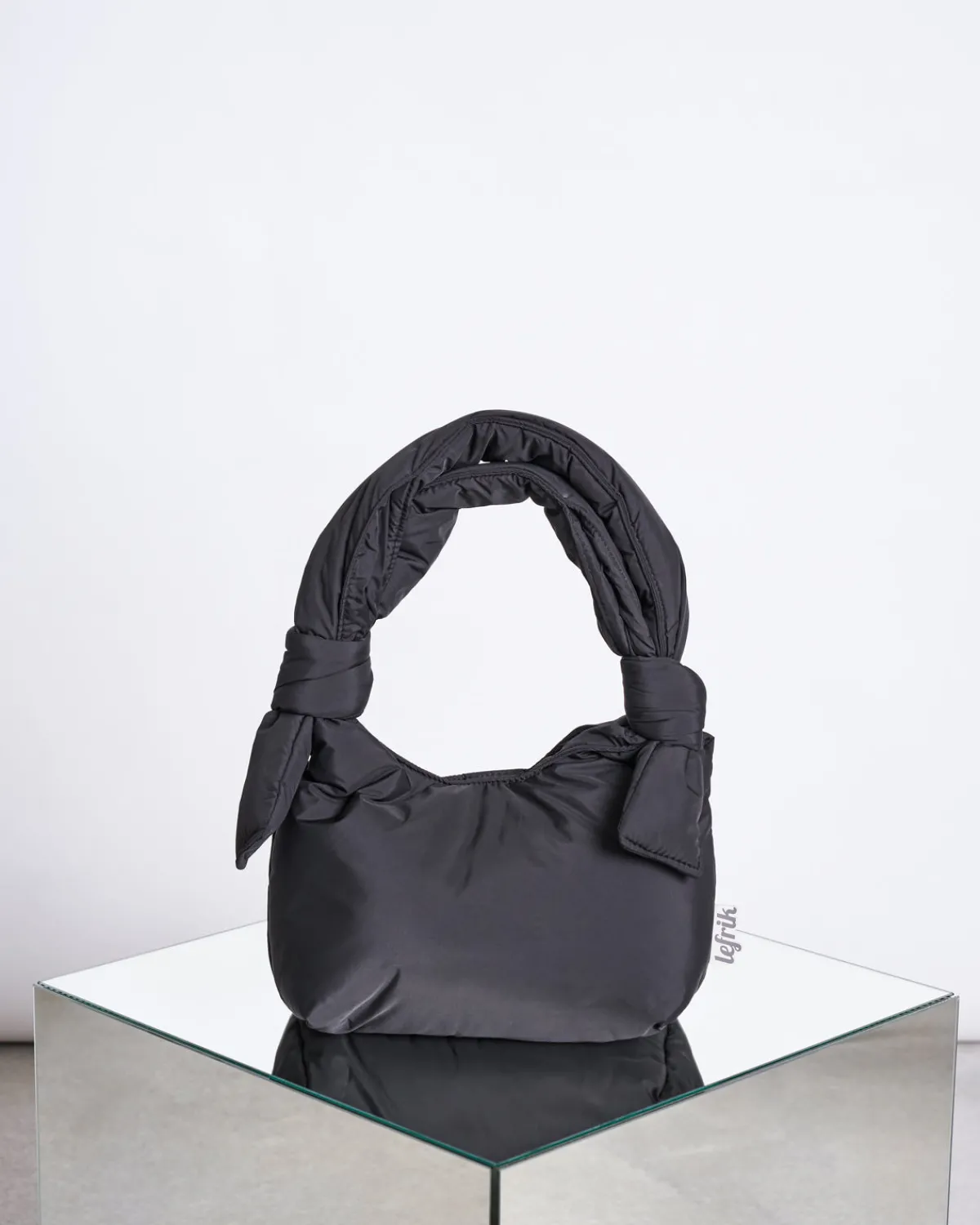 Clearance JAN 'N JUNE BAG BIWA PUFFY MINI BLACK