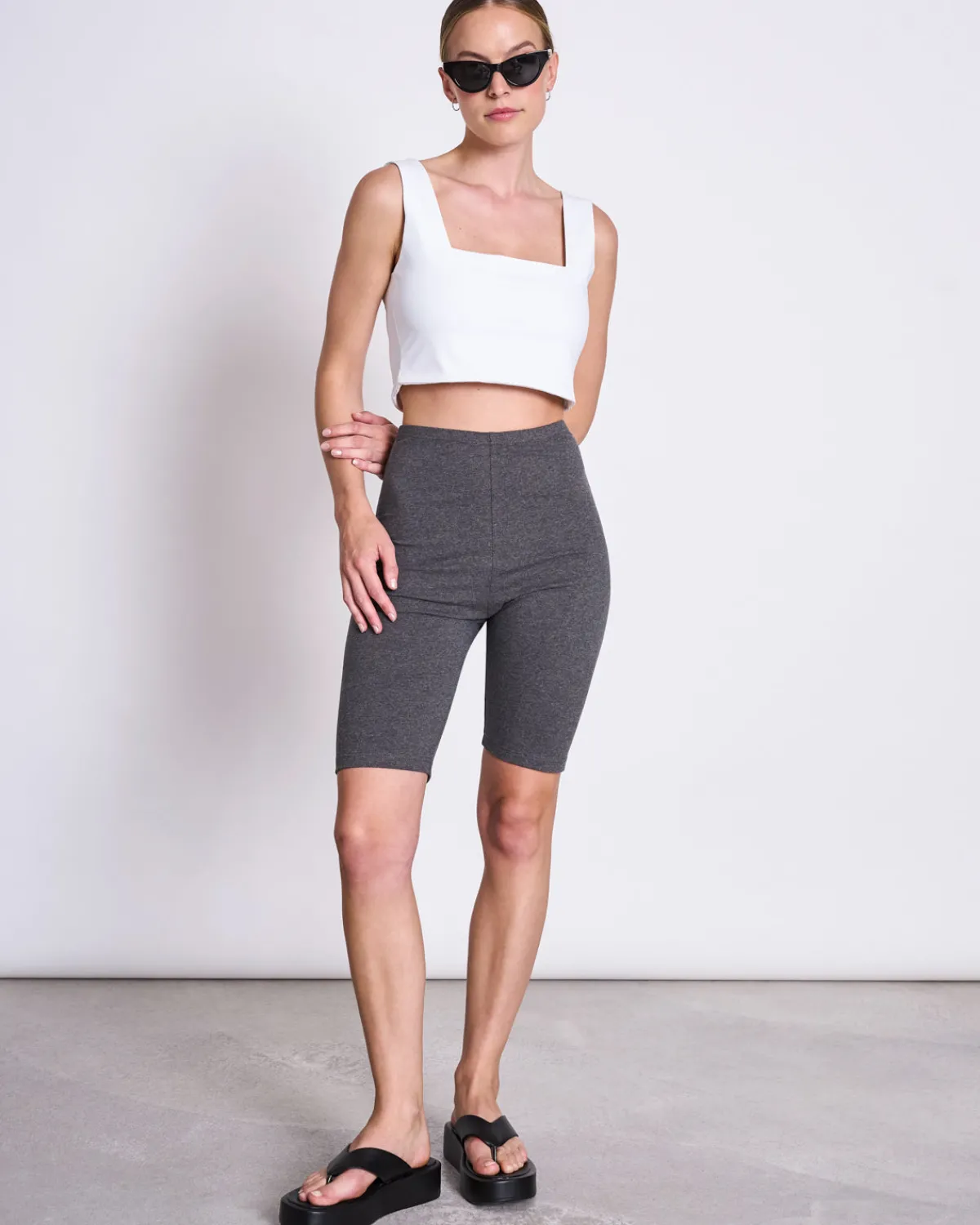 Best Sale JAN 'N JUNE BIKER SHORTS DARK GREY