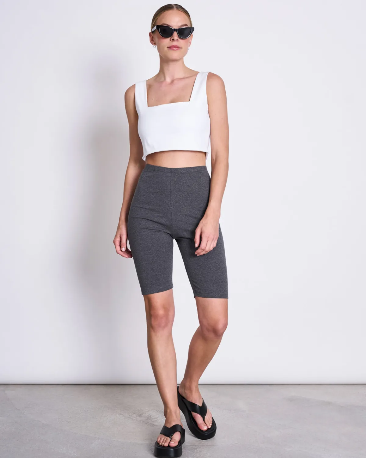 Best Sale JAN 'N JUNE BIKER SHORTS DARK GREY