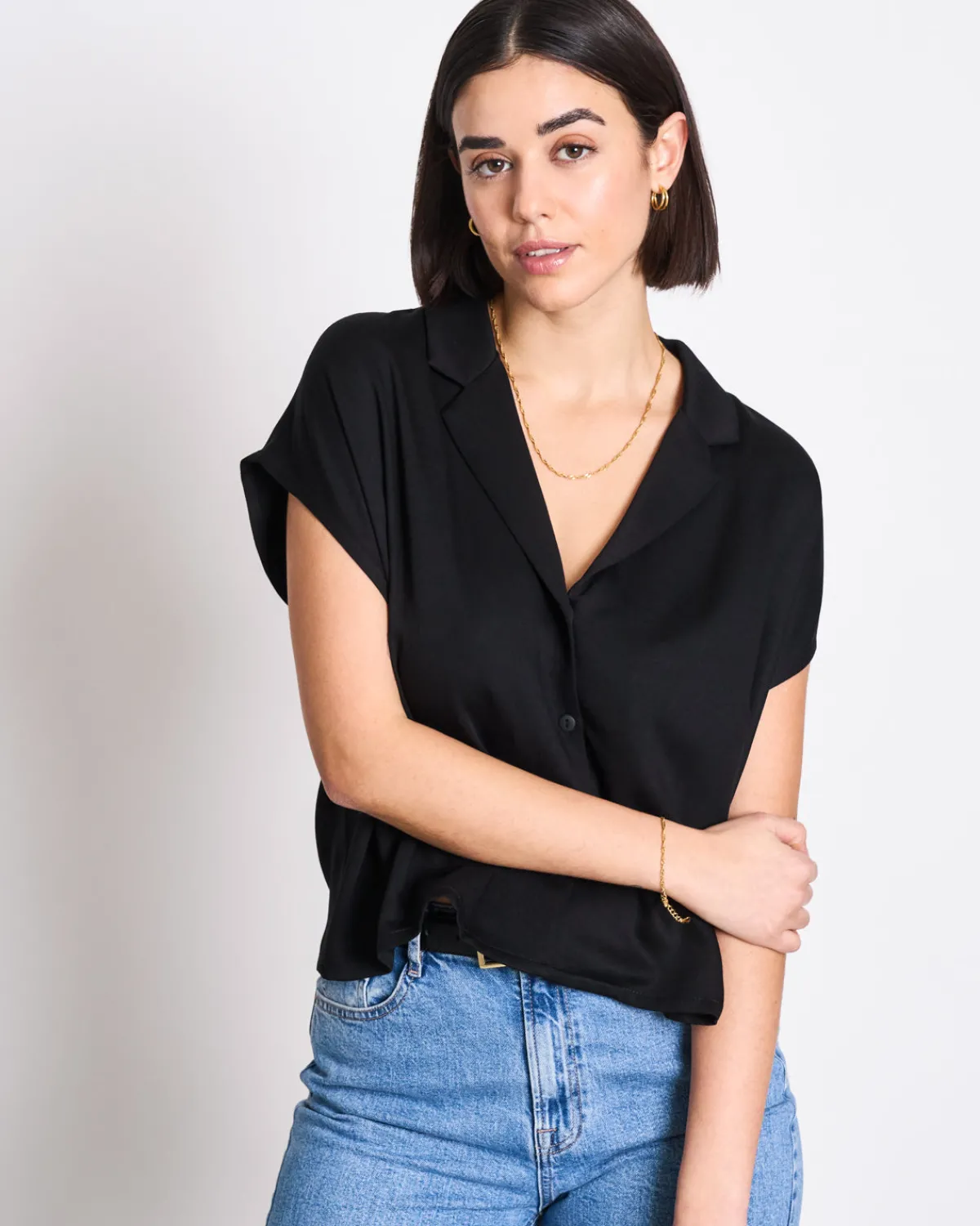 Online JAN 'N JUNE BLOUSE TIERRA BLACK