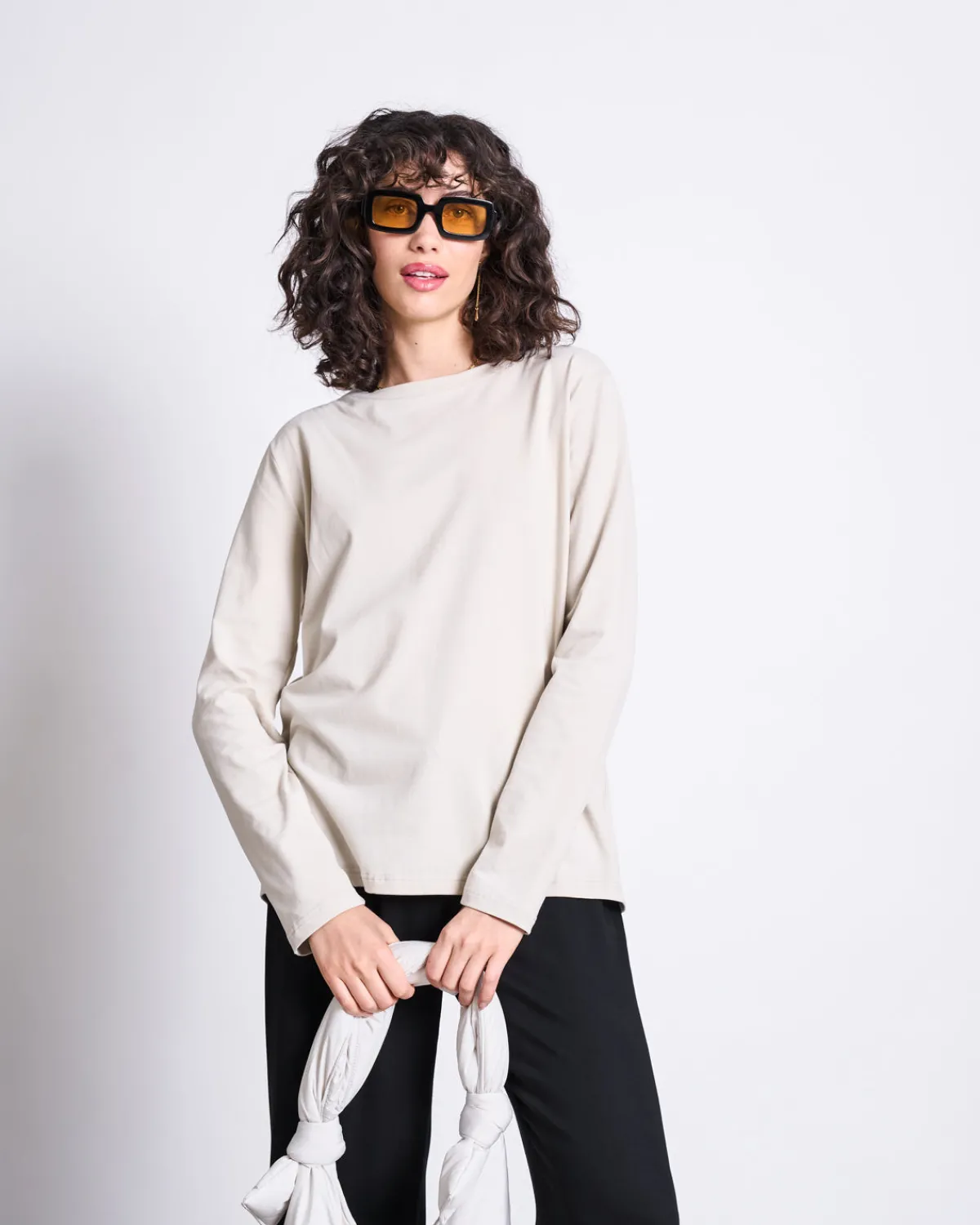 Shop JAN 'N JUNE BRUSHED LONGSLEEVE BOY IVORY GOTS