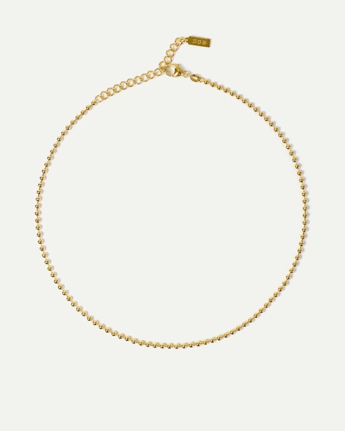 Flash Sale JAN 'N JUNE DEAR DARLING BERLIN BALL CHAIN CHOKER GOLD