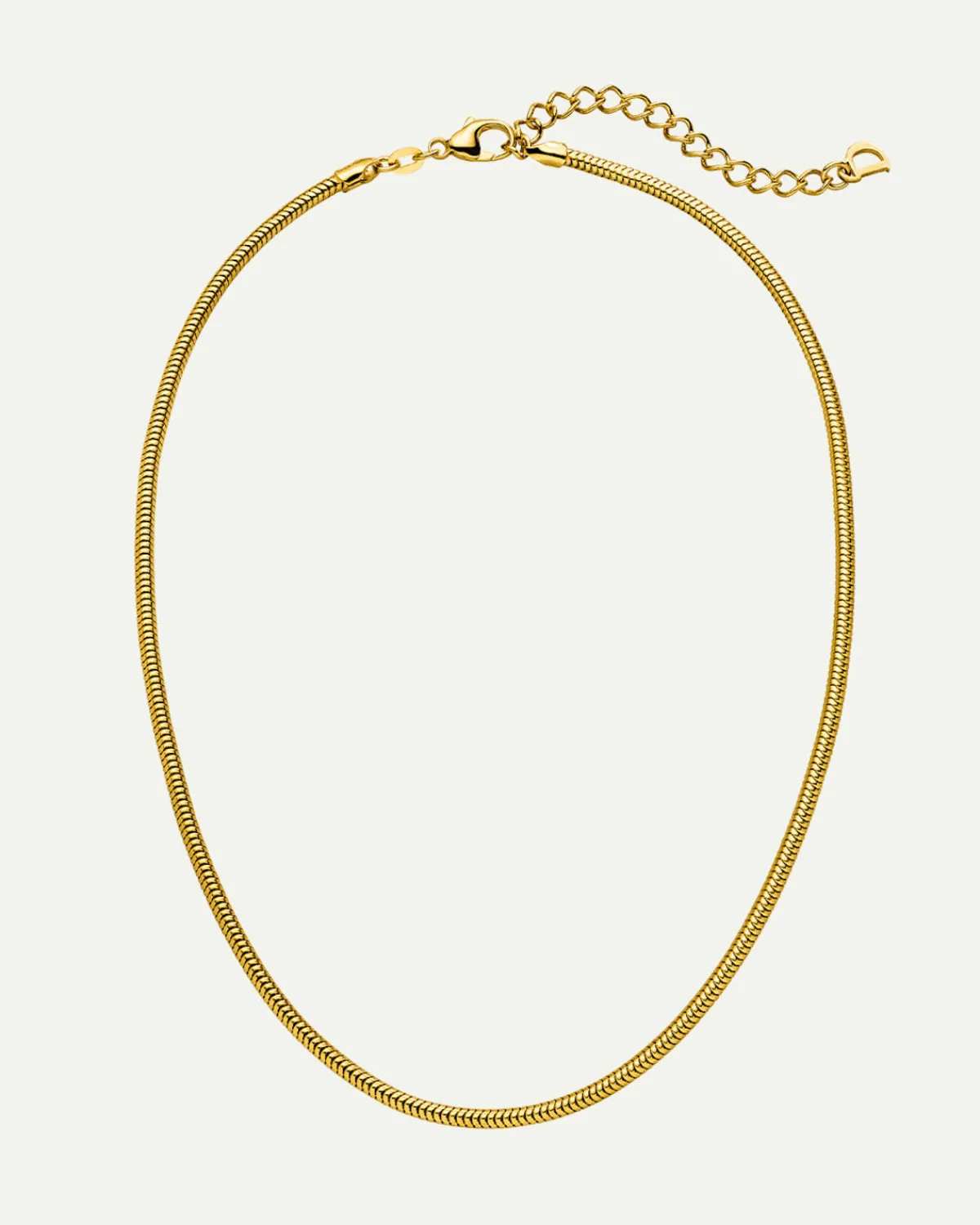 Flash Sale JAN 'N JUNE DEAR DARLING BERLIN DELICATE SHORT SNAKE NECKLACE GOLD