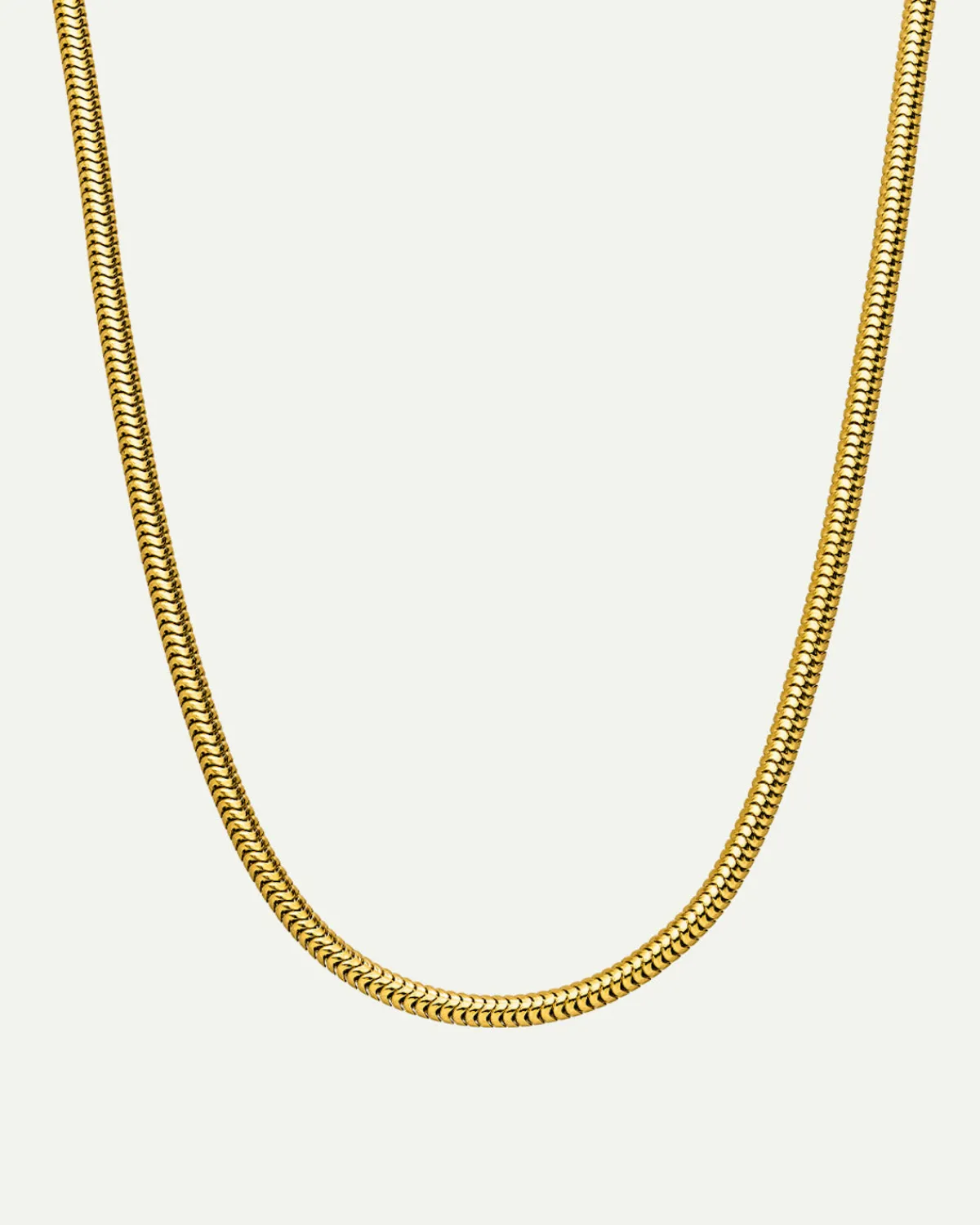 Flash Sale JAN 'N JUNE DEAR DARLING BERLIN DELICATE SHORT SNAKE NECKLACE GOLD