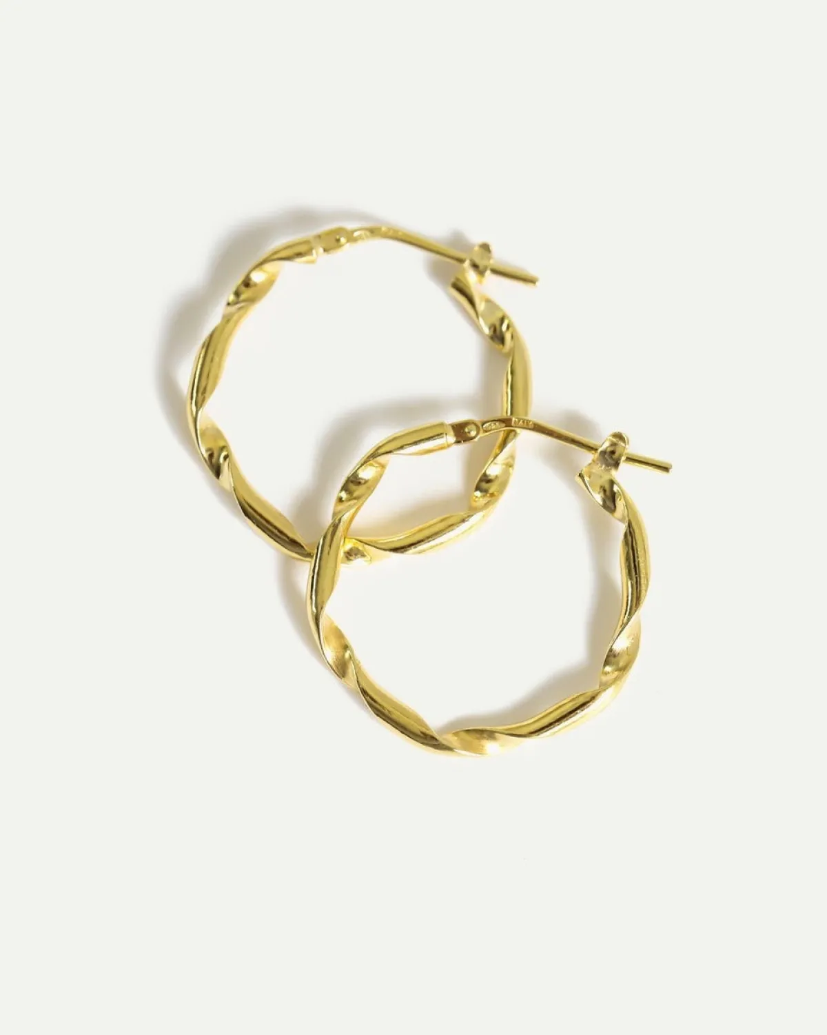 Discount JAN 'N JUNE DEAR DARLING BERLIN ELEGANT HOOP EARRINGS GOLD