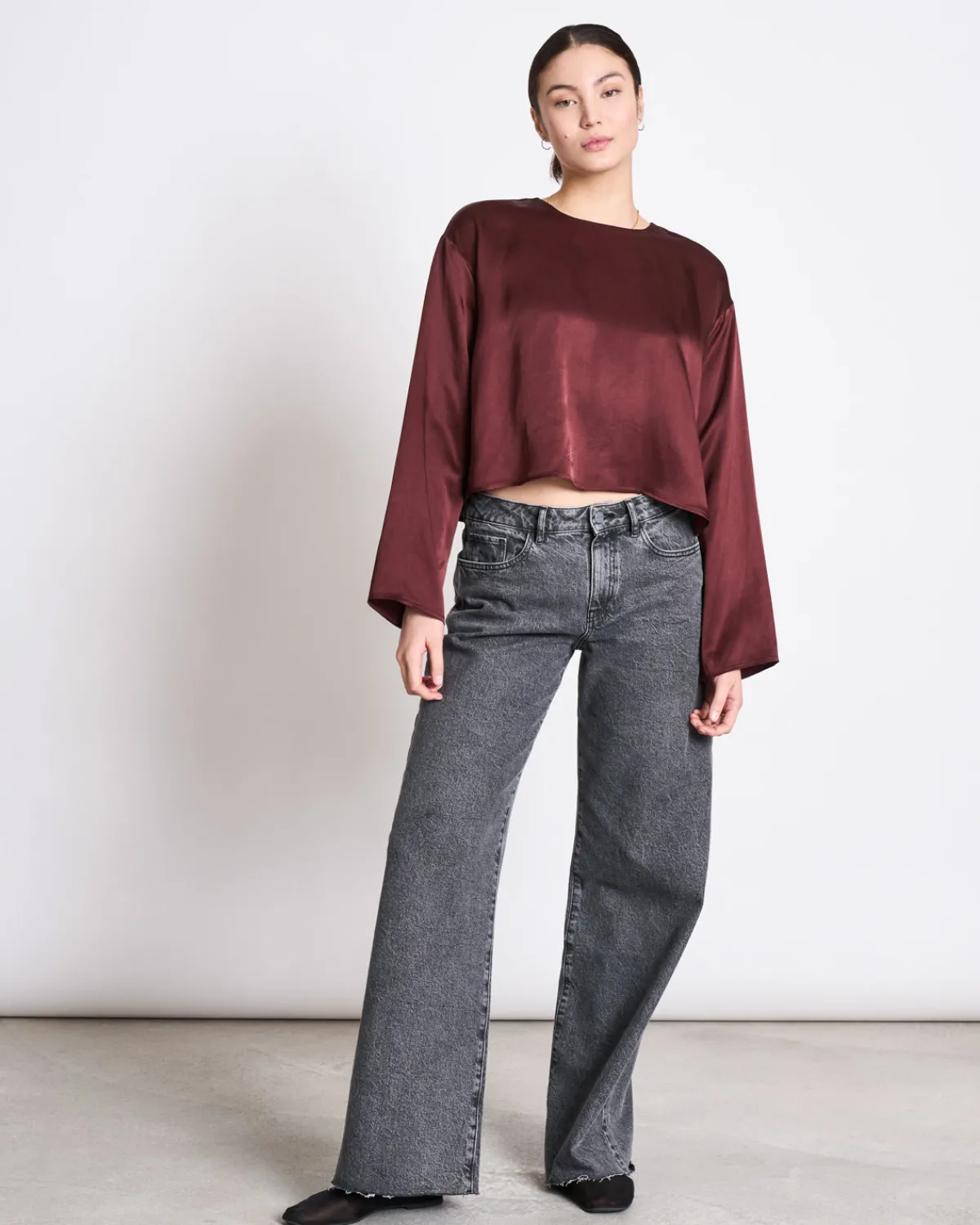 Fashion JAN 'N JUNE EASY BLOUSE YAME INTENSE RUST