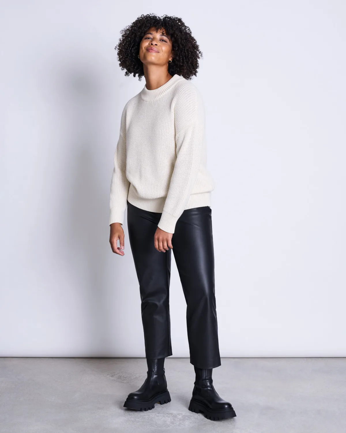 New JAN 'N JUNE KNIT JUMPER SOHO OFFWHITE