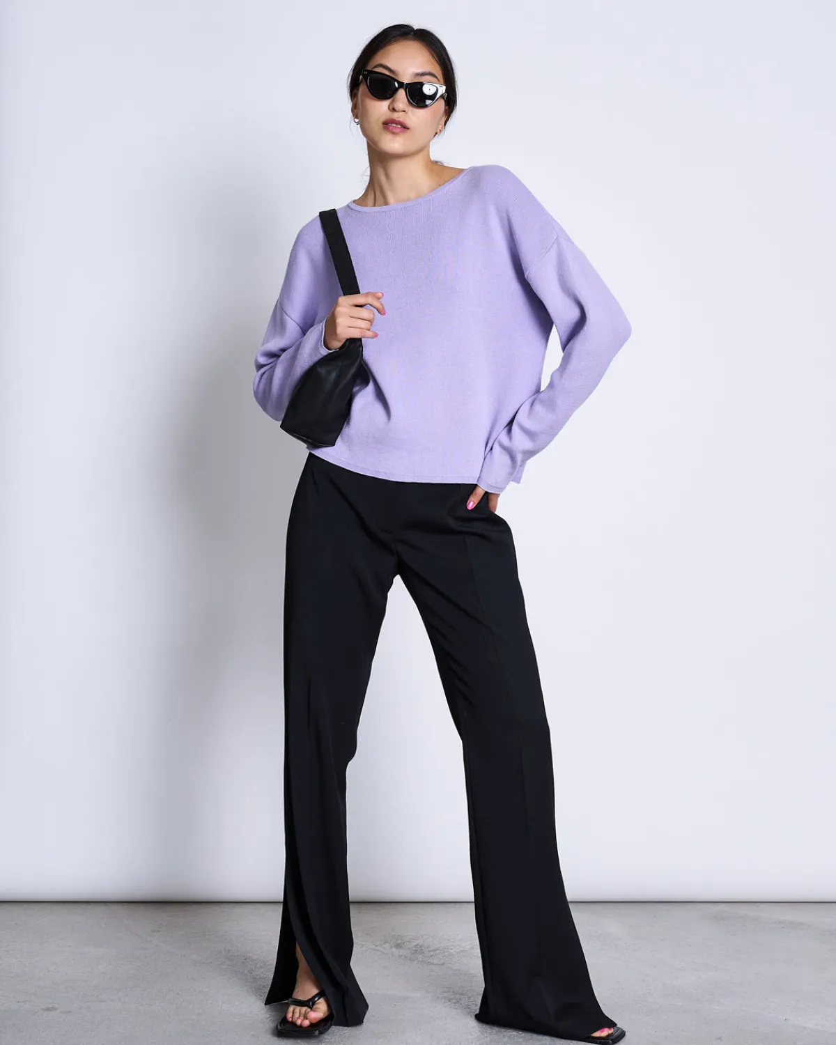 Best Sale JAN 'N JUNE LIGHT KNIT JUMPER WILLIAMSBURG LAVENDER GOTS