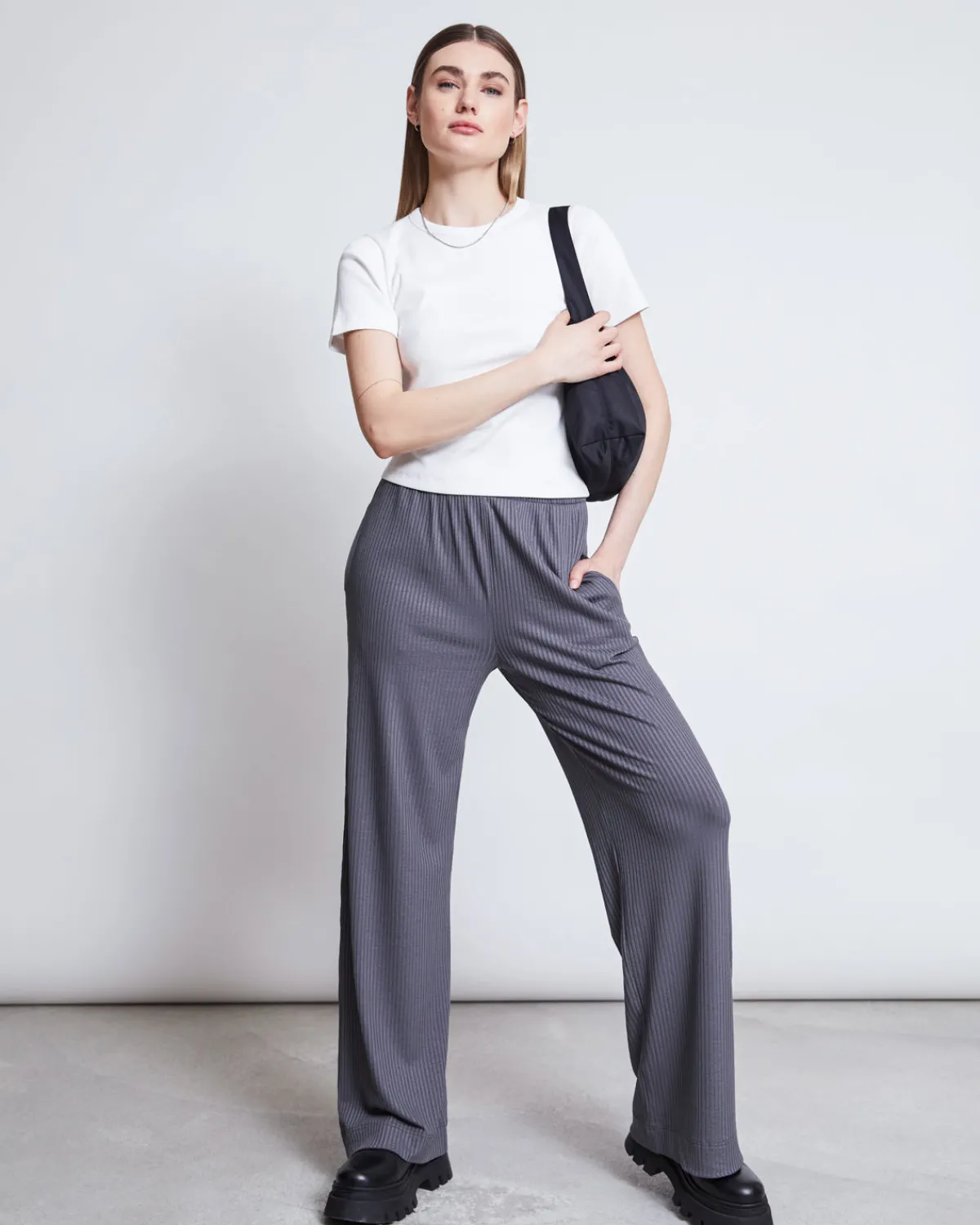 Sale JAN 'N JUNE LYOCELL PANTS SMILLA DARK GREY