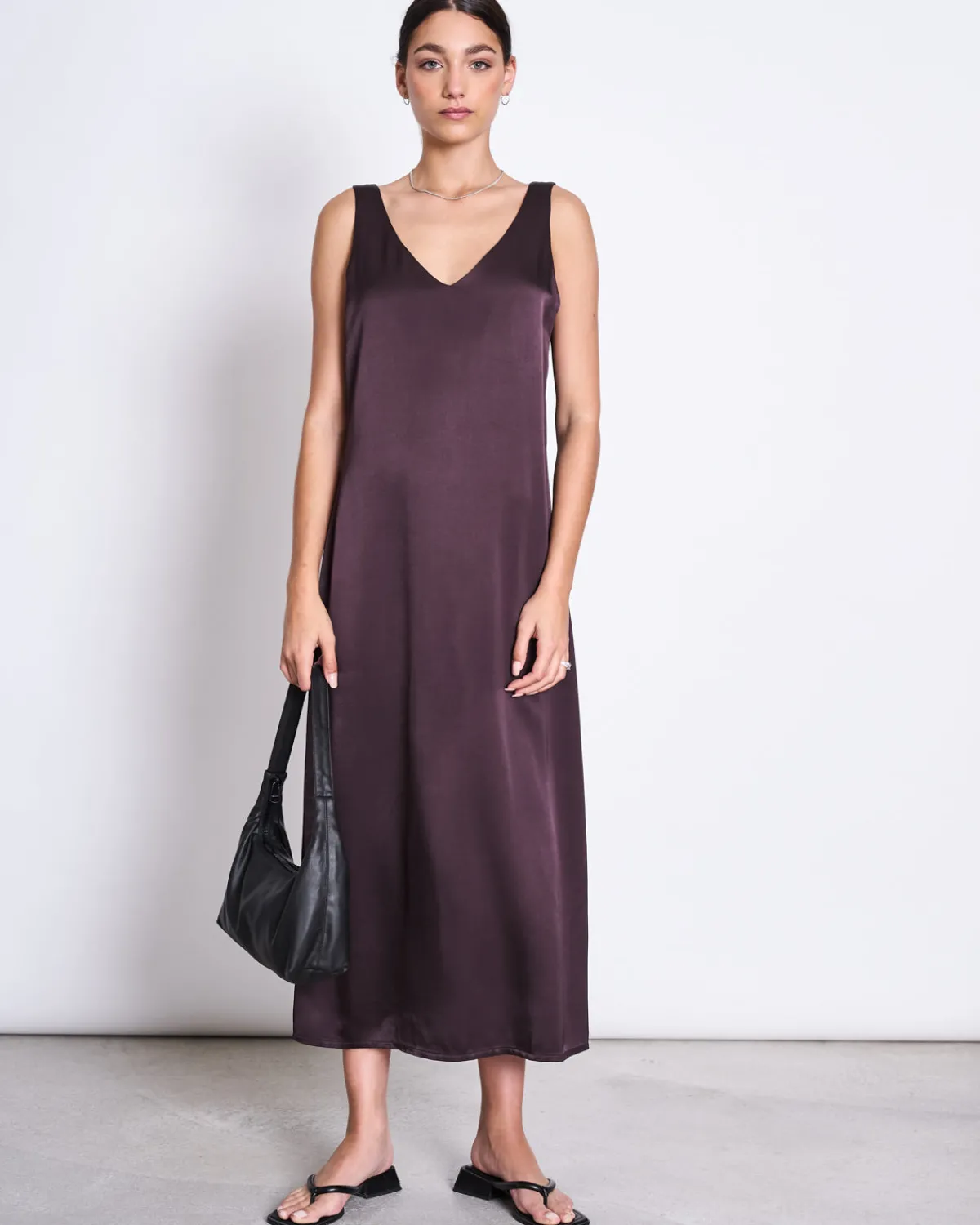 Clearance JAN 'N JUNE MAXI DRESS BENVIE ESPRESSO