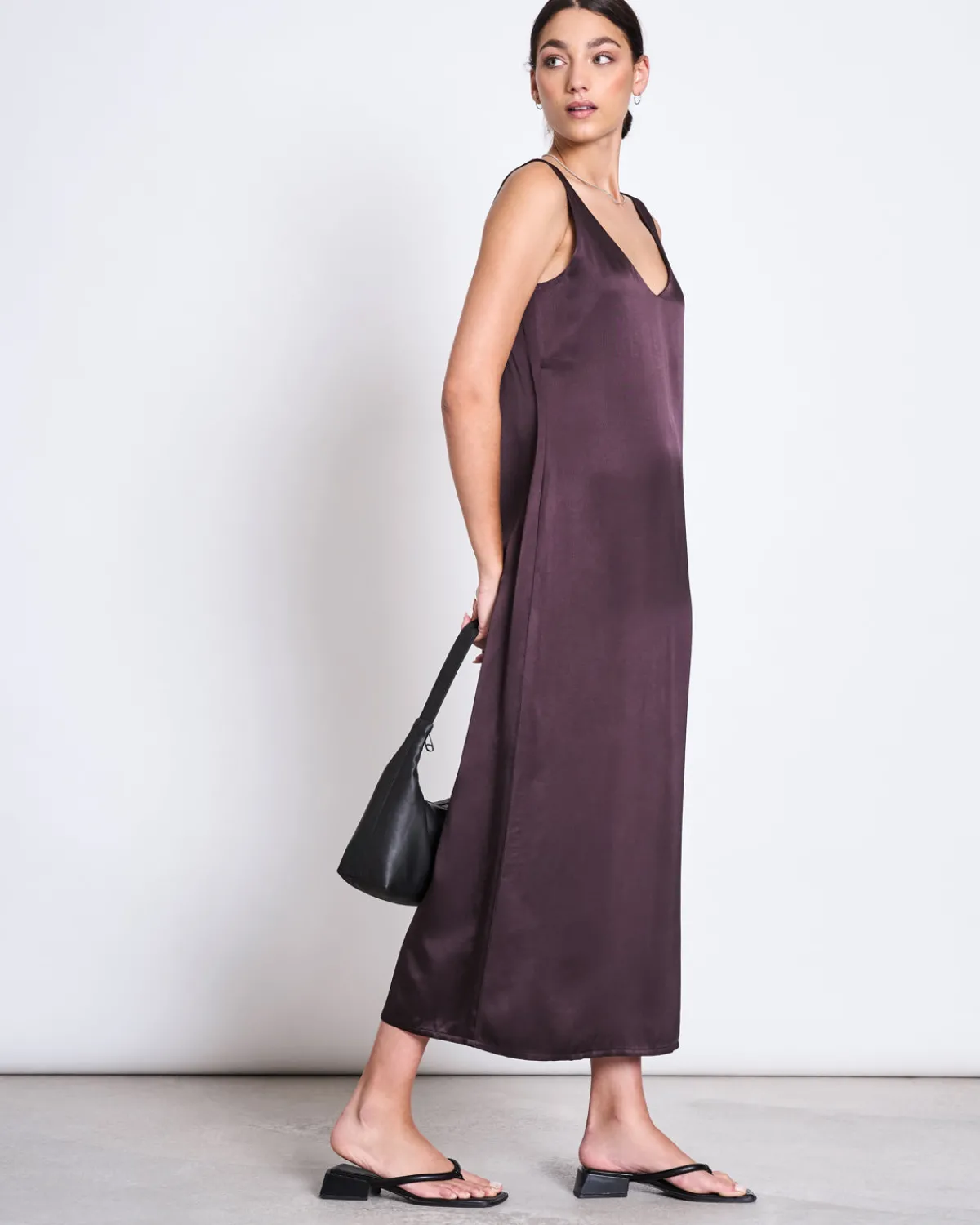 Clearance JAN 'N JUNE MAXI DRESS BENVIE ESPRESSO