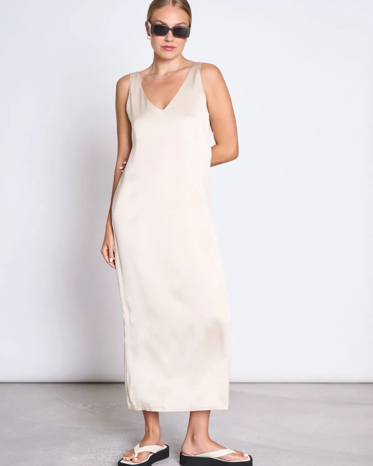 New JAN 'N JUNE MAXI DRESS BENVIE IVORY