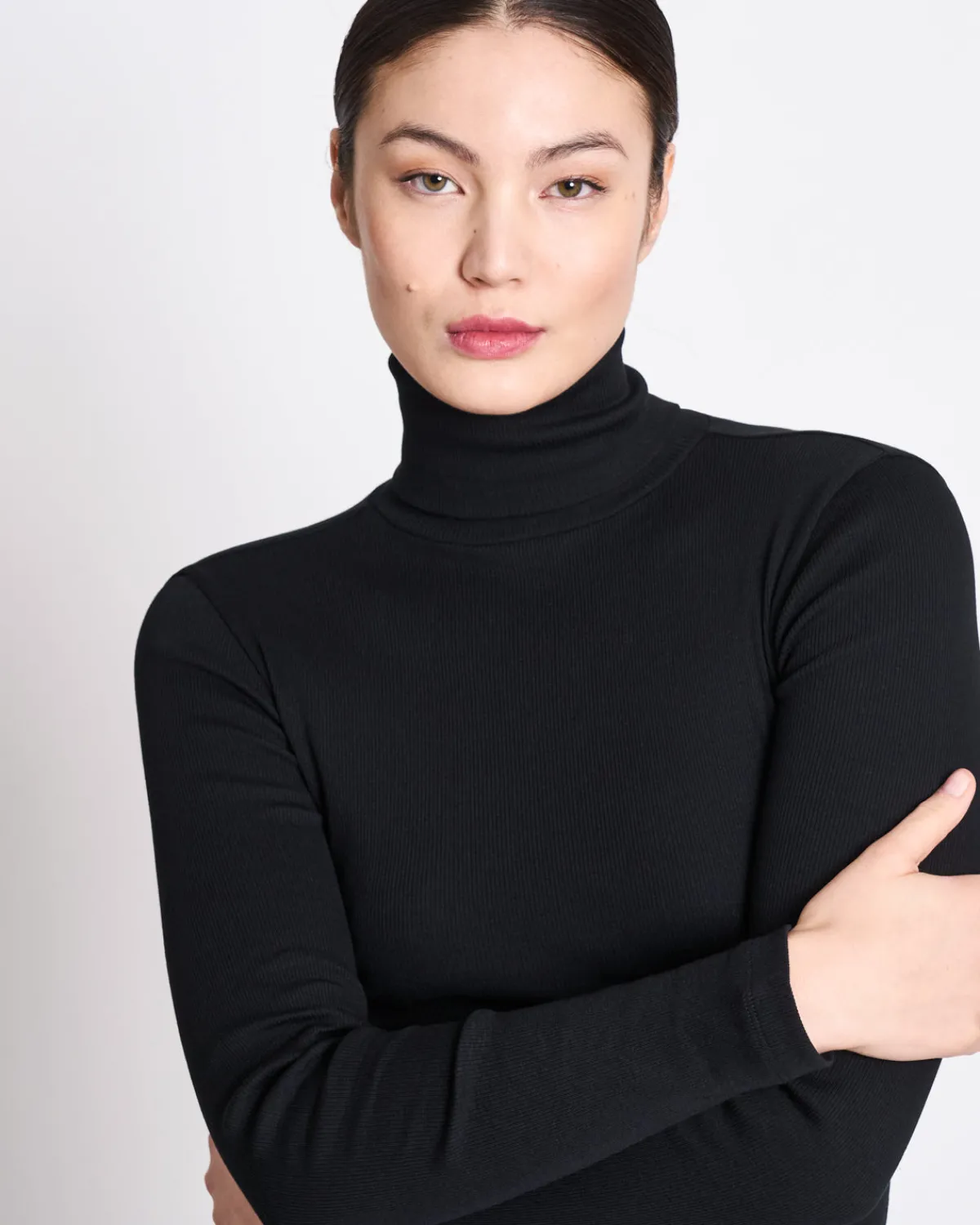 Online JAN 'N JUNE MINIRIB TURTLENECK CHUVA BLACK GOTS