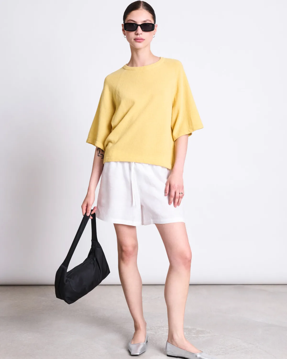 Sale JAN 'N JUNE REC. WOOL KNIT T-SHIRT FRYD BUTTERCUP