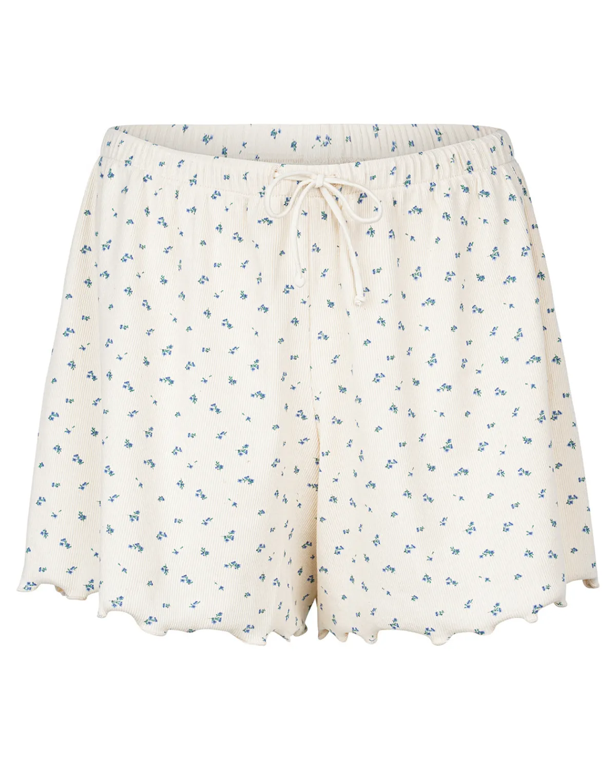 Hot JAN 'N JUNE RIBBED PYJAMA SHORTS BLOSSOM GOTS