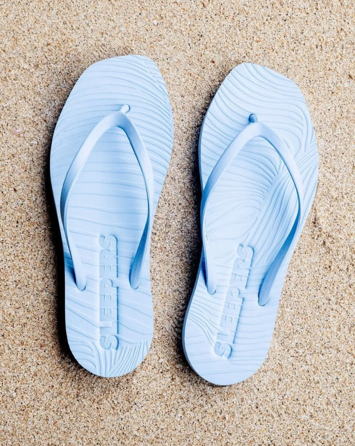 Store JAN 'N JUNE SLEEPERS TAPERED FLIP FLOPS ANGEL BLUE