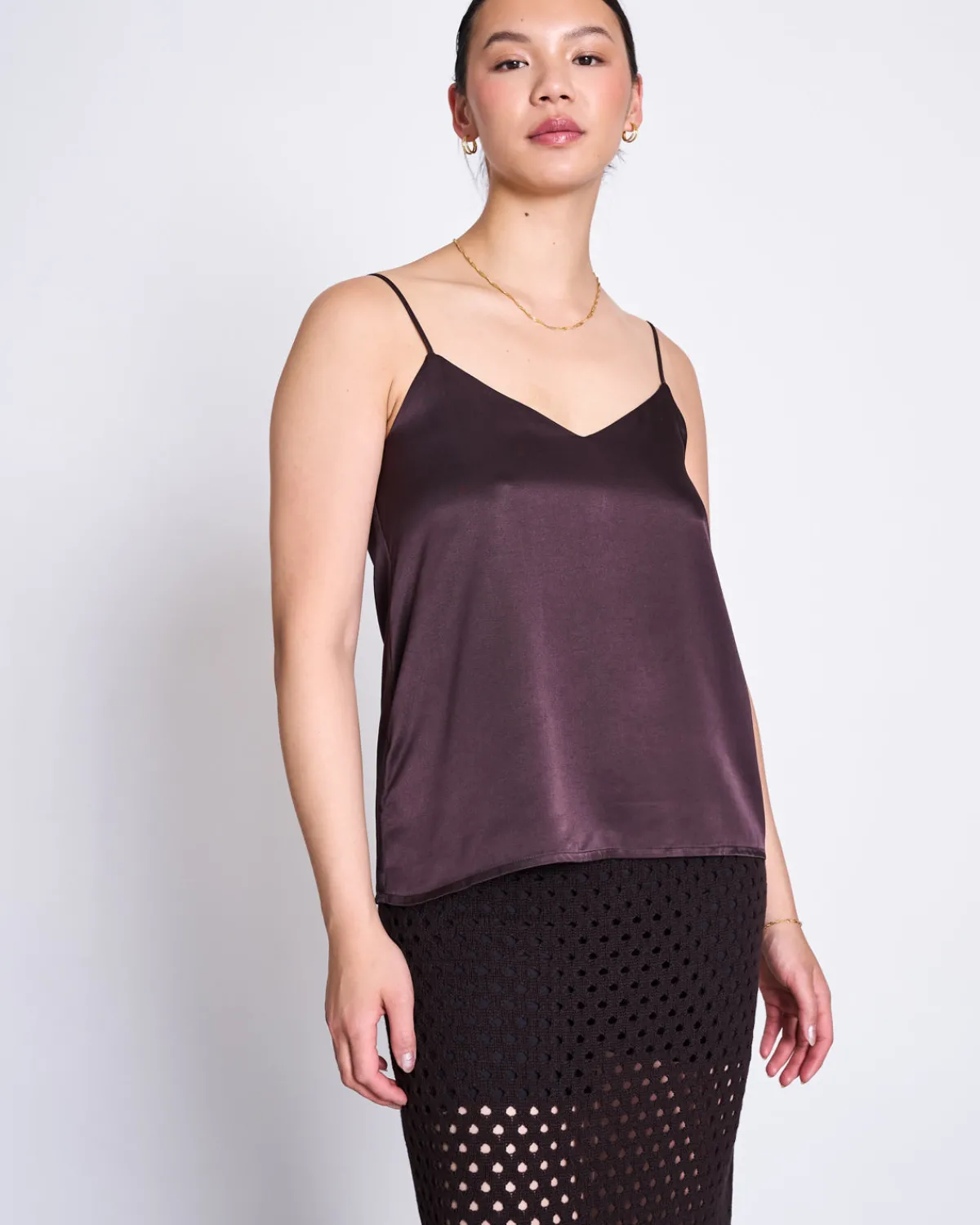 Store JAN 'N JUNE SLIP TOP MAUD ESPRESSO