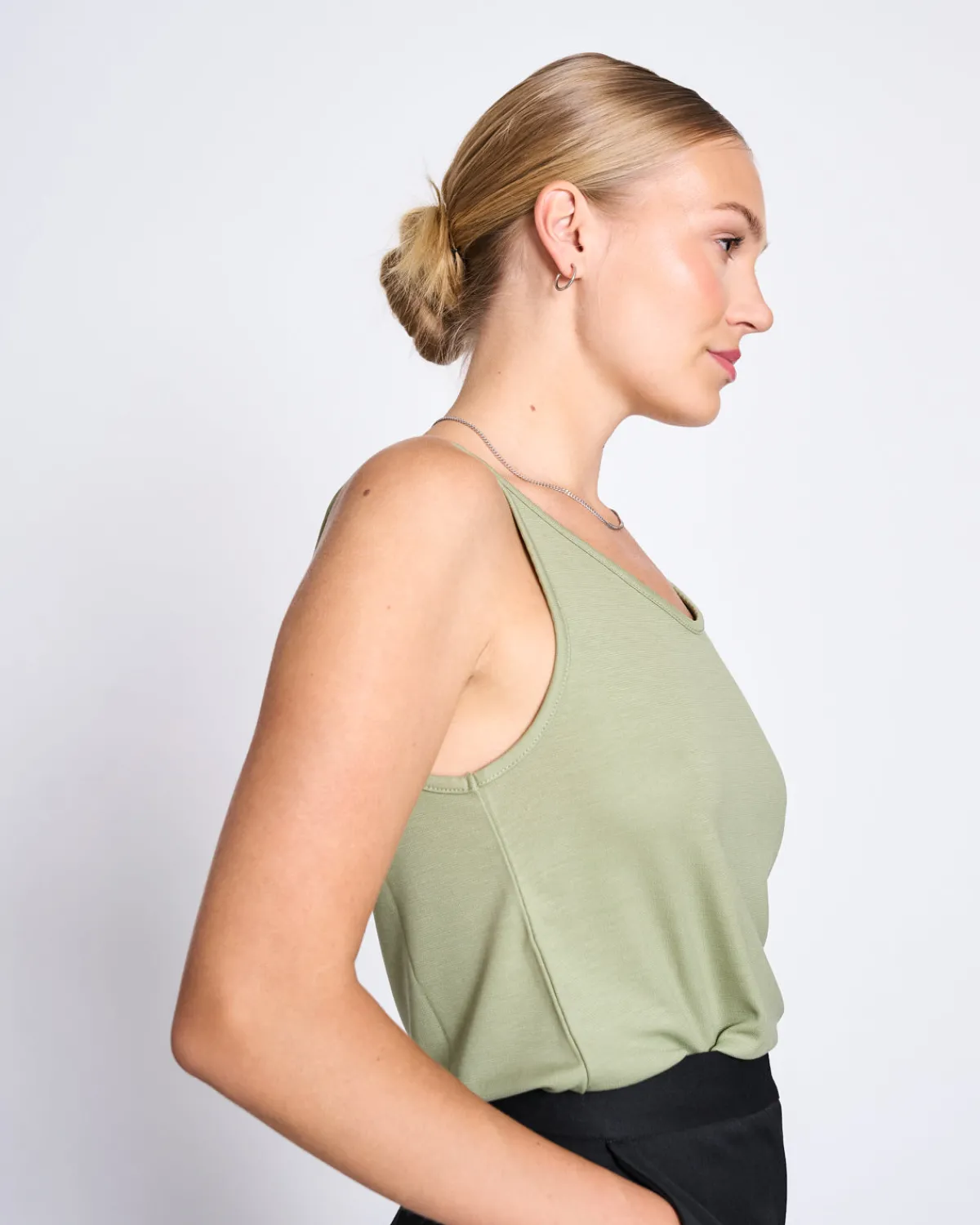 Outlet JAN 'N JUNE SLIP TOP TRIANGLE PALE OLIVE