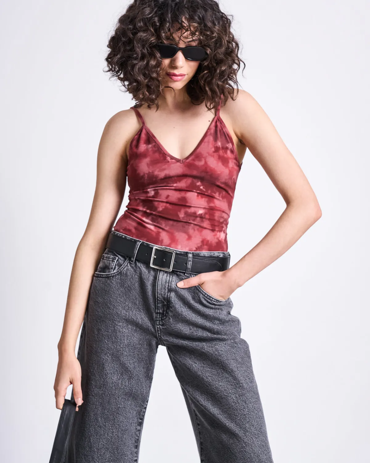 Discount JAN 'N JUNE TOP MATILDA CARMINE CURL GOTS