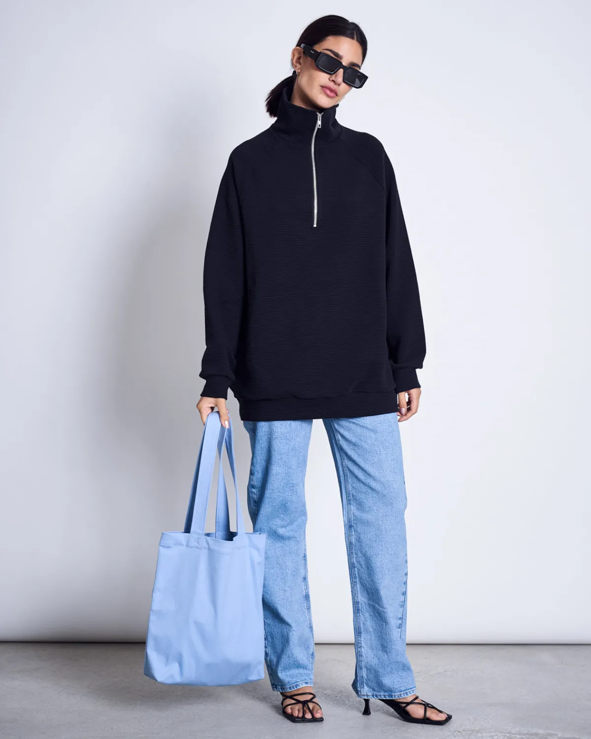 Best JAN 'N JUNE TOTE BAG LIGHT BLUE