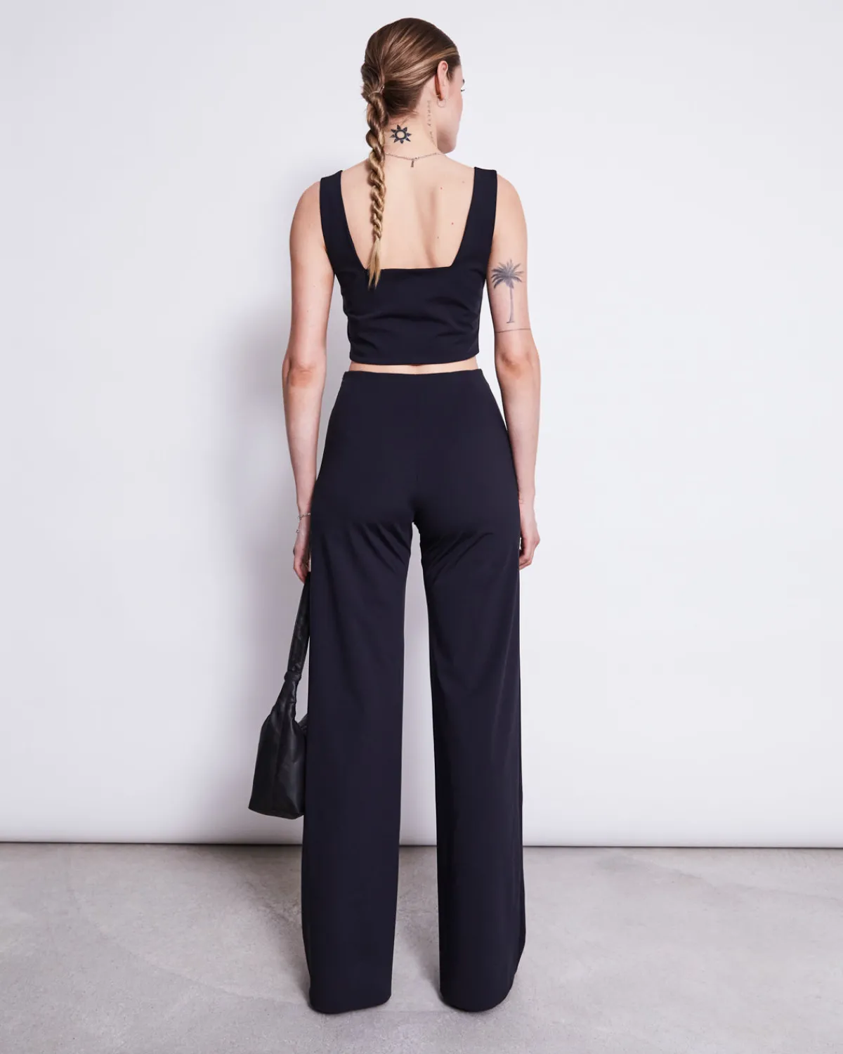 Clearance JAN 'N JUNE WIDE PANTS MARLENE BLACK