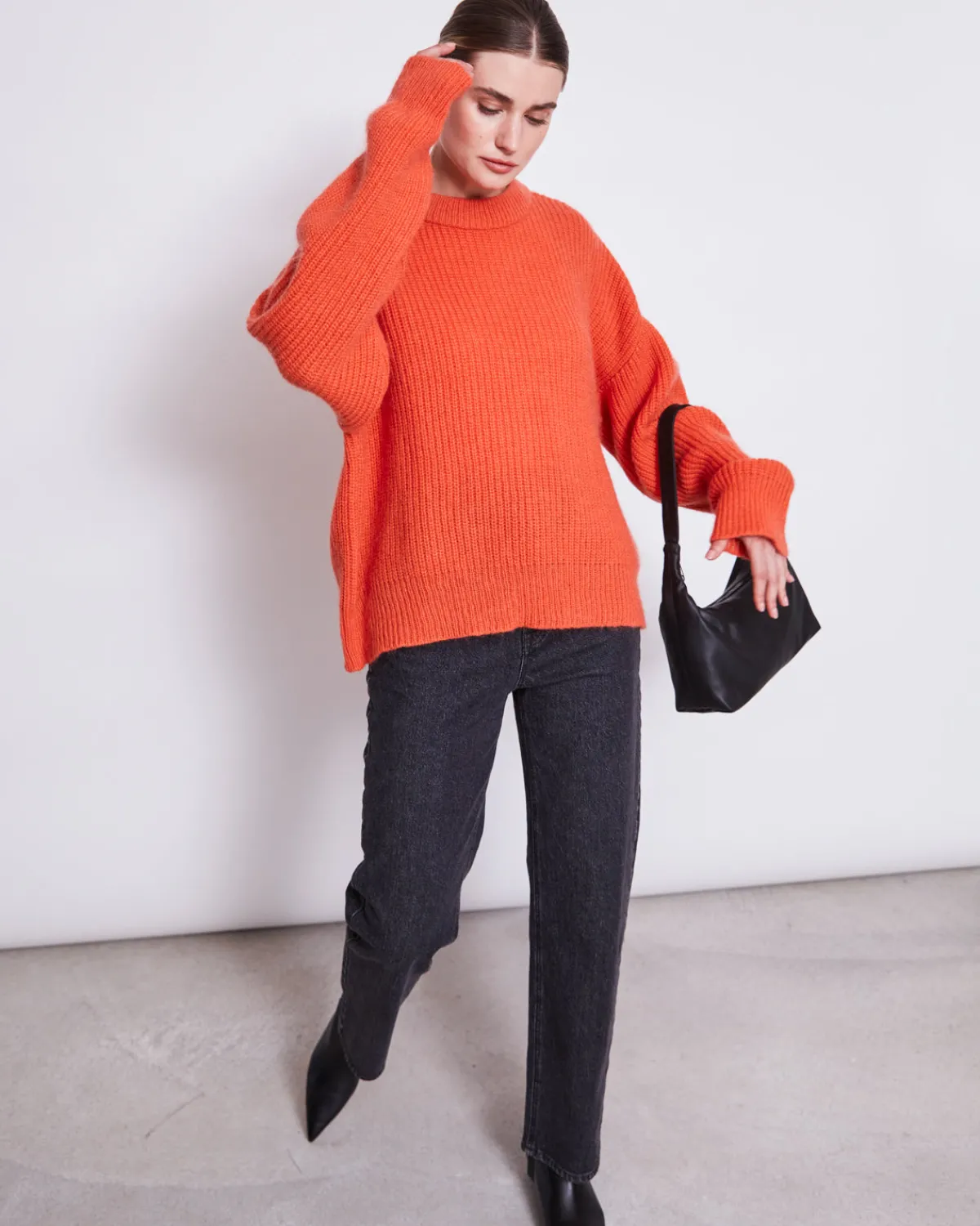 Fashion JAN 'N JUNE WOOLY JUMPER ANI BRIGHT ORANGE