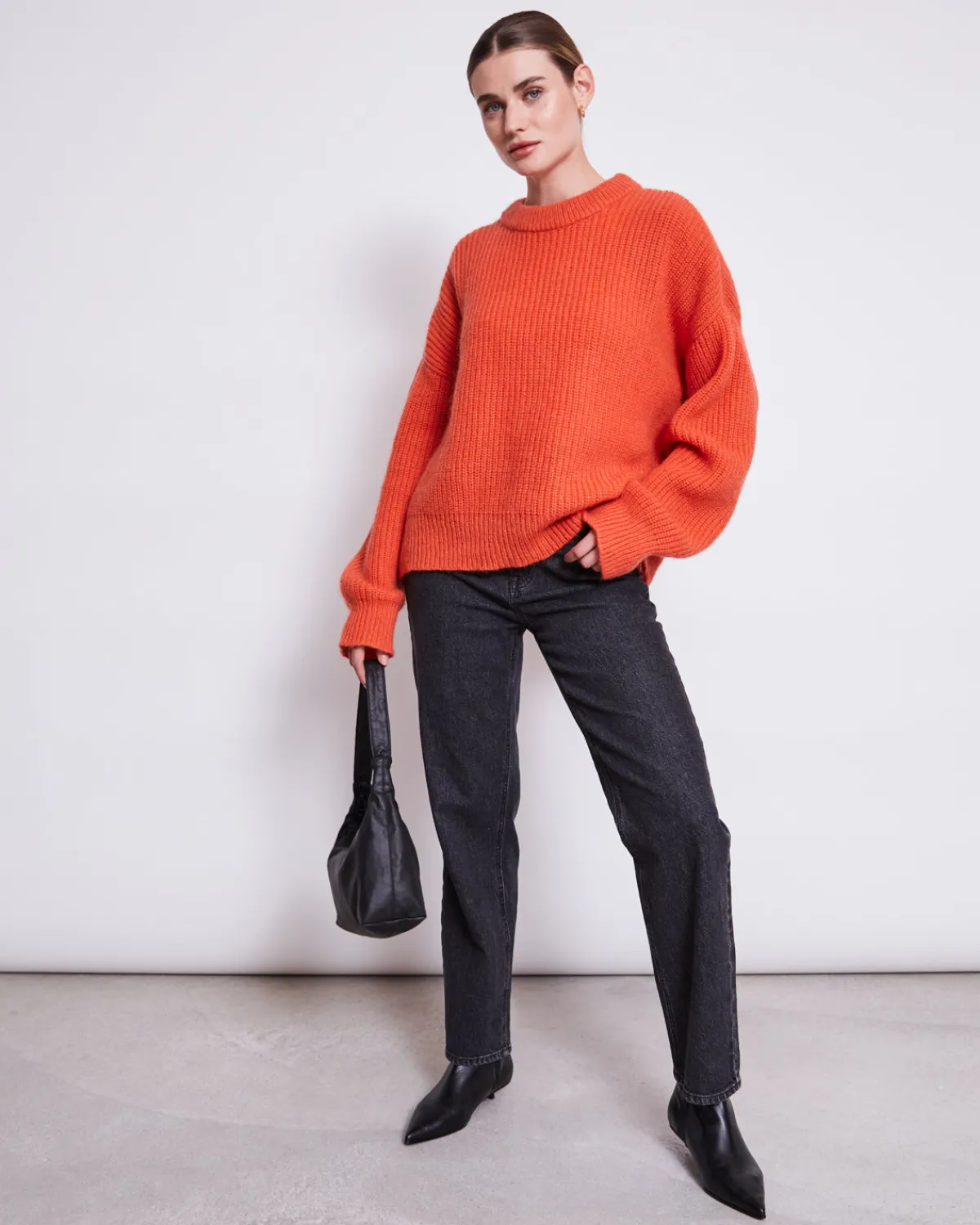 Fashion JAN 'N JUNE WOOLY JUMPER ANI BRIGHT ORANGE